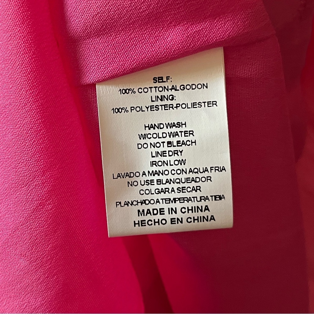 &merci Bubblegum Pink Babydoll Mini Dress with Puff Sleeves - Picture 10 of 11